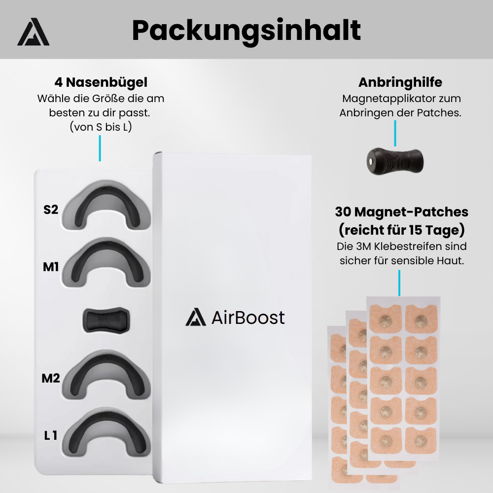 AirBoost - Endlich frei atmen! Ausverkauft